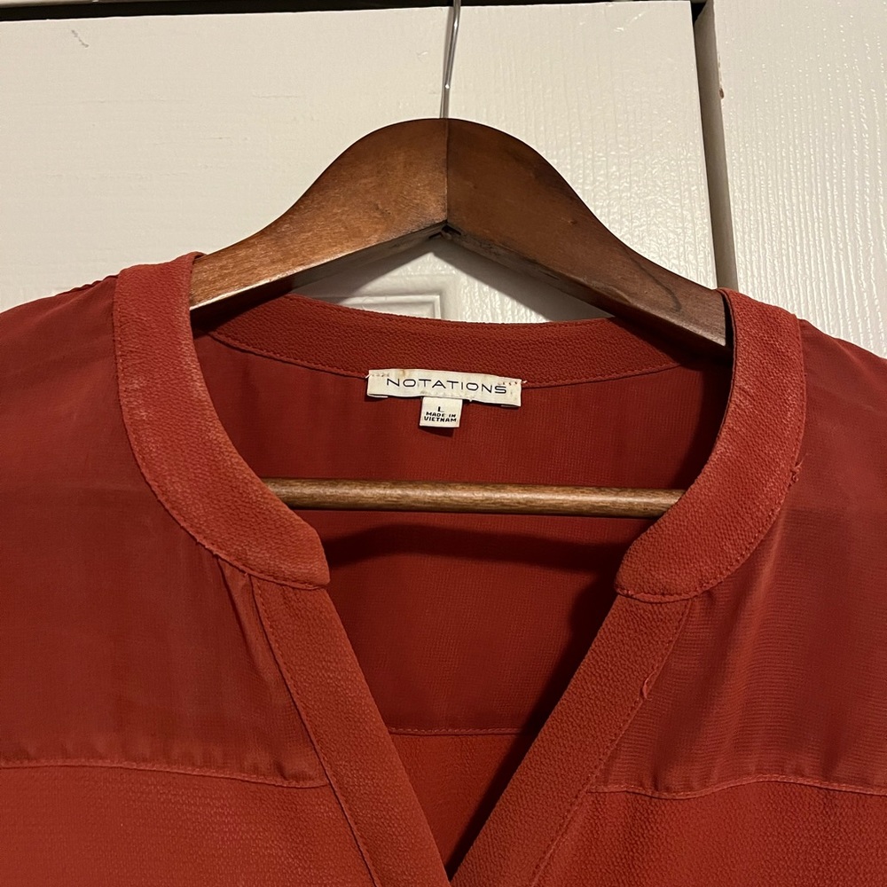 Rust Blouse - Picture 2 of 4